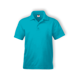 Kids Polo Shirt Aqua