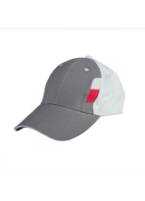 Cap Cotton Brush Dark Grey White