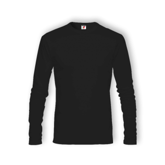 Microfiber Long Sleeve T Shirt Black