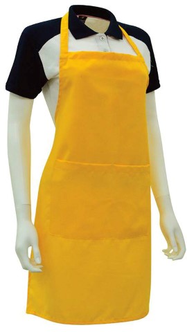 Custom Made Apron Golden Yellow