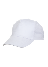 Cap Baseball 5 panel White