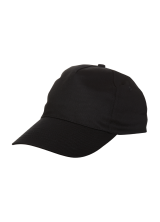 Cap Baseball 5 panel Black