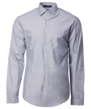 Corporate Shirt Long Sleeve Grey