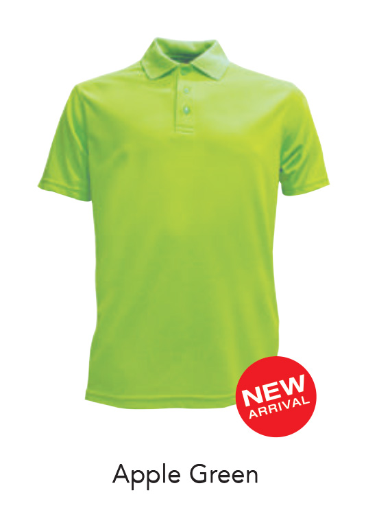 Ready Made Microfiber Polo Shirts Apple Green