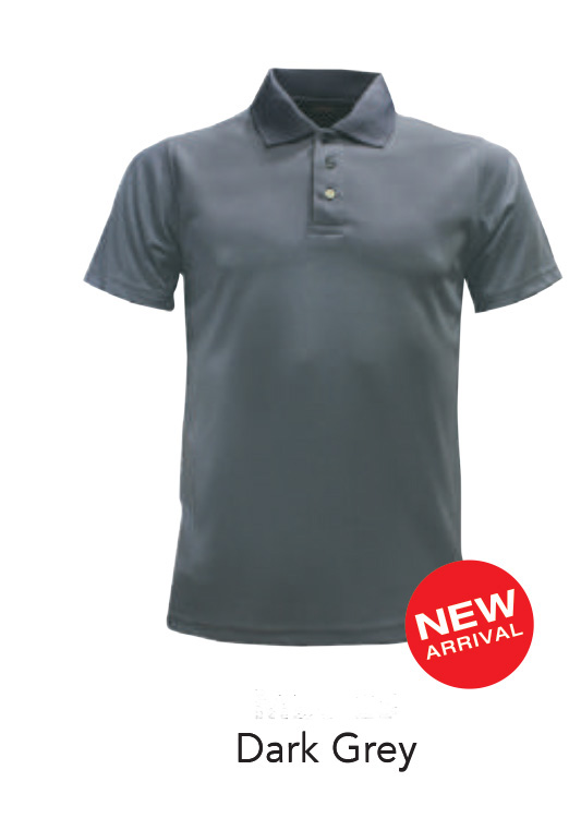 Ready Made Microfiber Polo Shirts Dark Grey